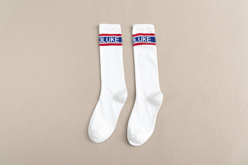 Socks Female Candy Color Stockings Letter Ms. Ing Trend Piles Of Socks Calf Socks Wholesale Women